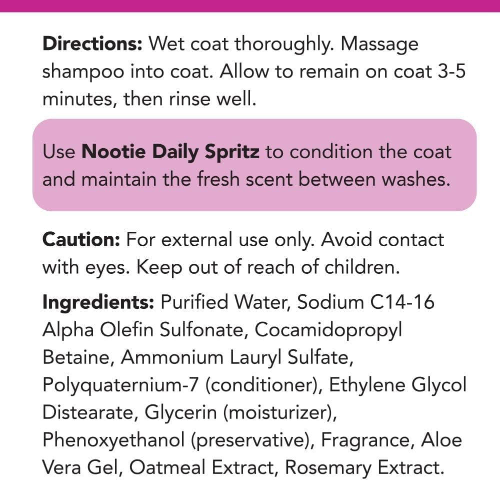 - Pet Shampoo for Sensitive Skin - Revitalizes Dry Skin & Coat - Natural Ingredients - Soap, Paraben & Sulfate Free - Cleans & Conditions